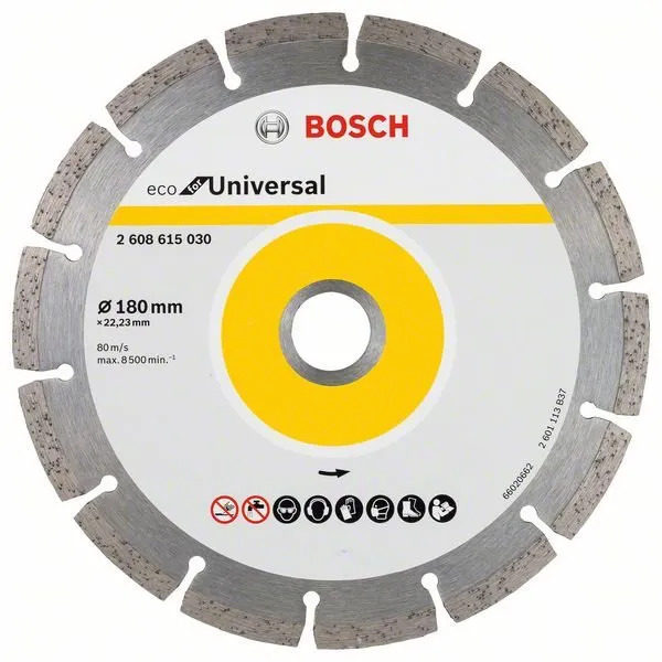 Diamantový kotúč Bosch Universal 180x22.23x2.2x7mm 2.608.615.030