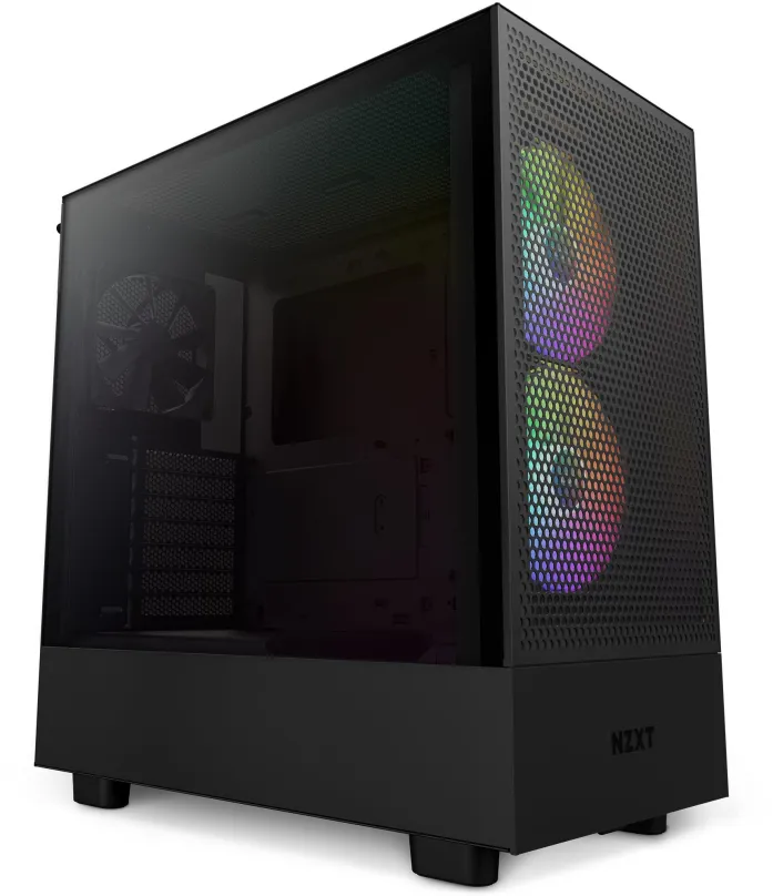Počítačová skriňa NZXT H5 Flow RGB Black