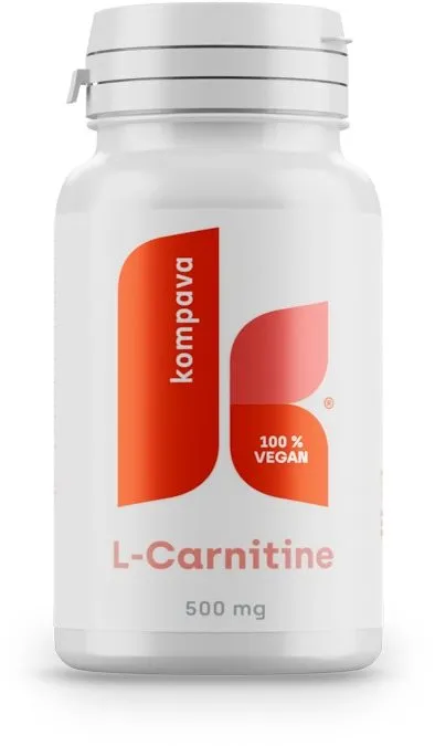 Spaľovač tukov Kompava L-Carnitine 500 mg, 60 kapsúl