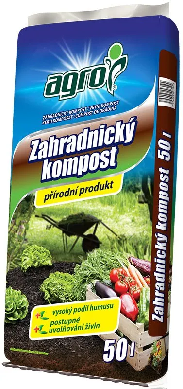 Substrát AGRO Záhradnícky kompost 50 l