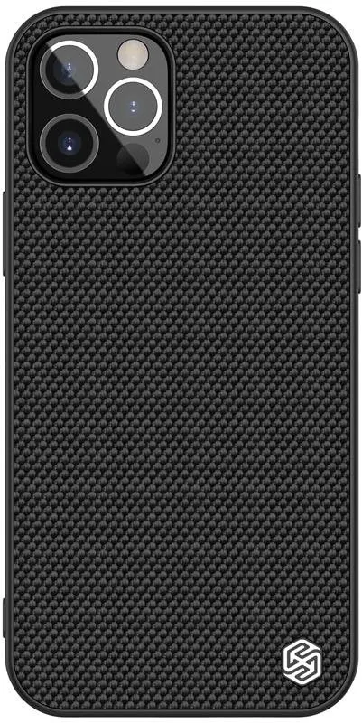 Kryt na mobil Nillkin Textured Hard Case pre Apple iPhone 12/12 Pro Black