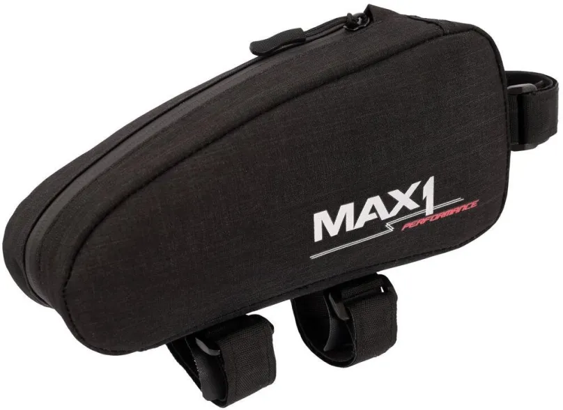 Taška na bicykel MAX1 Top Tube - taška na rám, čierna