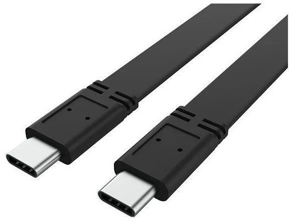 Dátový kábel AKASA USB-C/USB-C 3.2 Gen 2x2, 20Gbps Cable, 46W PD, 4K @ 60Hz, 1m