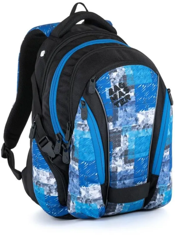 Školský batoh BAGMASTER Bag 21 A Blue/Black