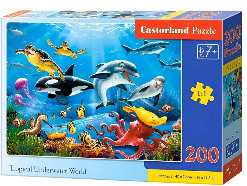 Puzzle CASTORLAND Puzzle Oceán 200 dielikov