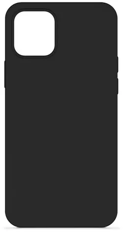 Kryt na mobil Epico Silicone case iPhone 12 Pro Max čierny