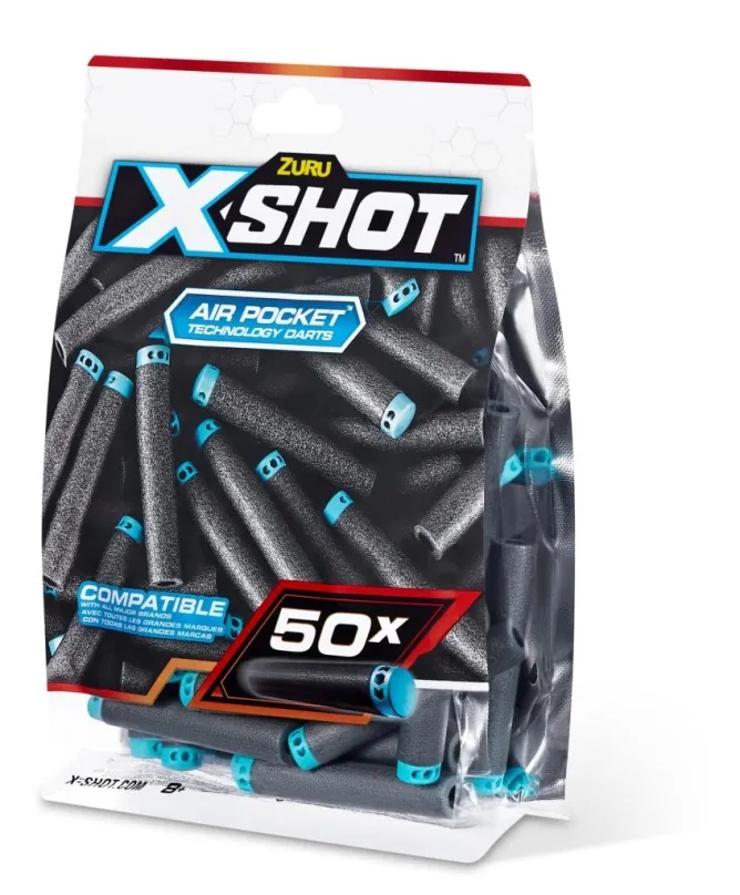 ZÚRU X-SHOT 50 penových nábojov