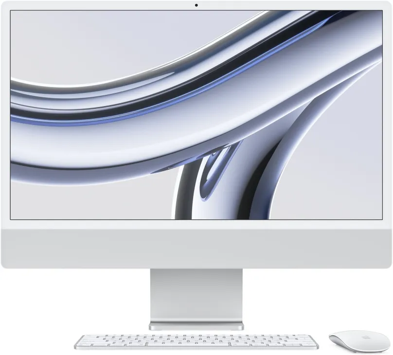 All In One PC APPLE iMac 24" M3 SK Strieborný
