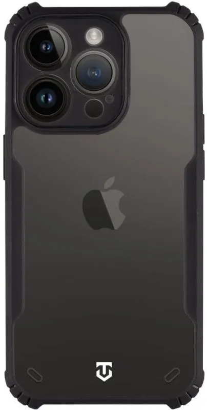 Kryt na mobil Tactical Quantum Stealth Kryt pre Apple iPhone 14 Pro Clear/Black