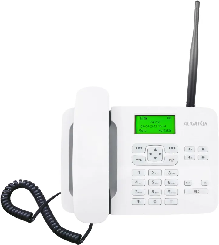 Mobilný telefón Aligator T100 biely