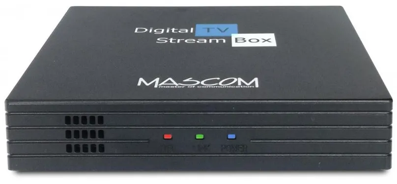 Set-top box MASCOM MC A101T/C Android TV 10.0, DVB-T2, 4K HDR, RC TV Control