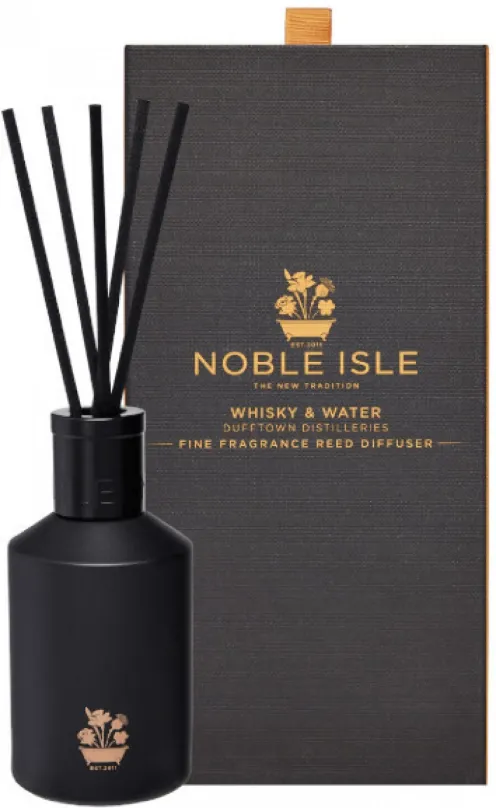 Aróma difuzér Noble Isle Whisky & Water Fine Fragrance Reed Diffuser 180 ml