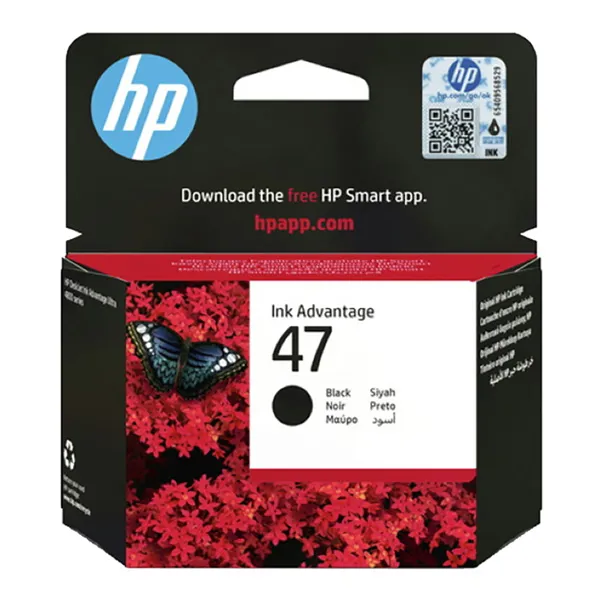 HP originálny ink 6ZD21AE, HP 47, čierna, HP DeskJet Ink Advantage 4800