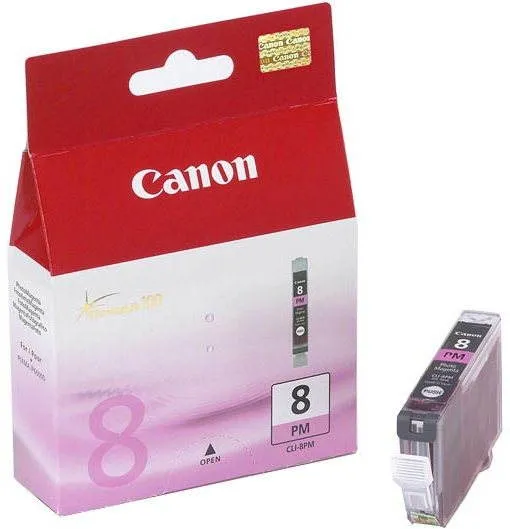 Cartridge Canon CLI-8PM purpurová, pre tlačiarne Canon PIXMA PRO9000 MARK II, PRO9000 Phot