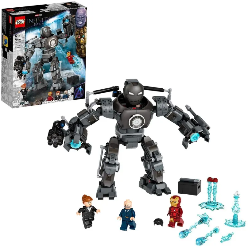 LEGO stavebnica LEGO® Marvel Avengers 76190 Iron Man: besnenie Iron Mongera