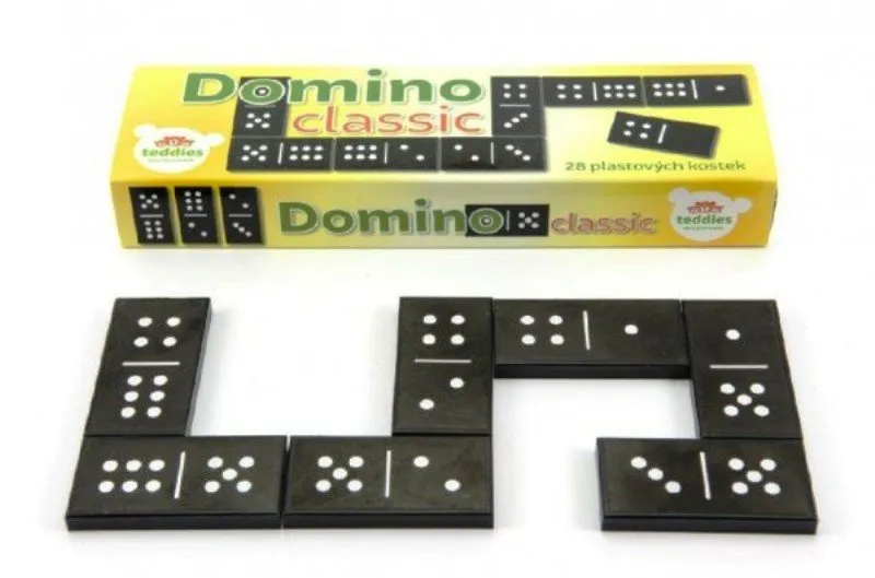 Domino Wader Domino Classic, stredná obtiažnosť, v slovenskom jazyku, vhodné od 3 rokov