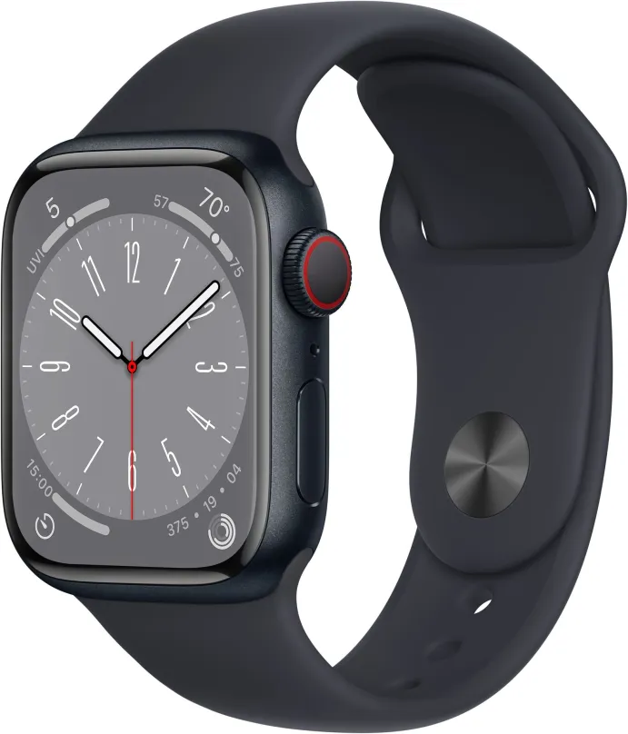 Chytré hodinky Apple Watch Series 8 41mm Cellular so športovým remienkom