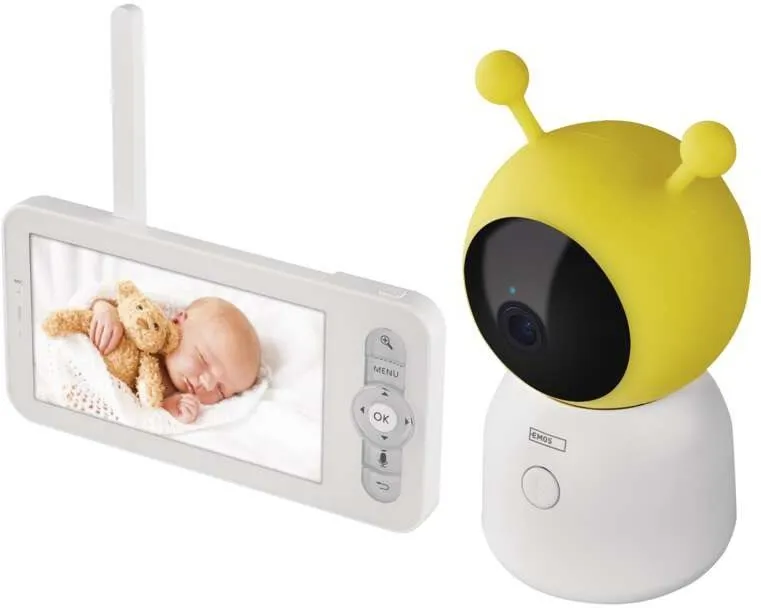 Detská opatrovateľka EMOS GoSmart IP-500 Guard otočná s monitorom a wifi