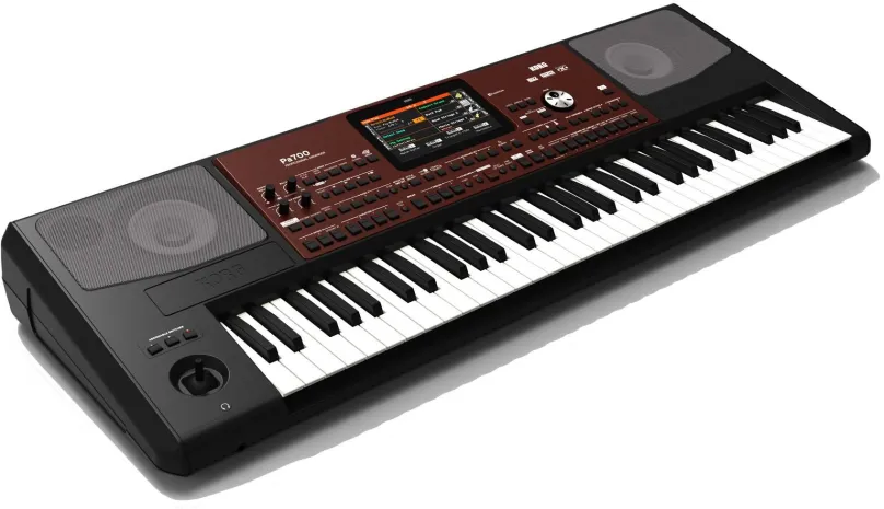 Klávesy KORG Pa700, 61 kláves, s nevyváženou klaviatúrou, s dynamikou, s aftertouch, povrc