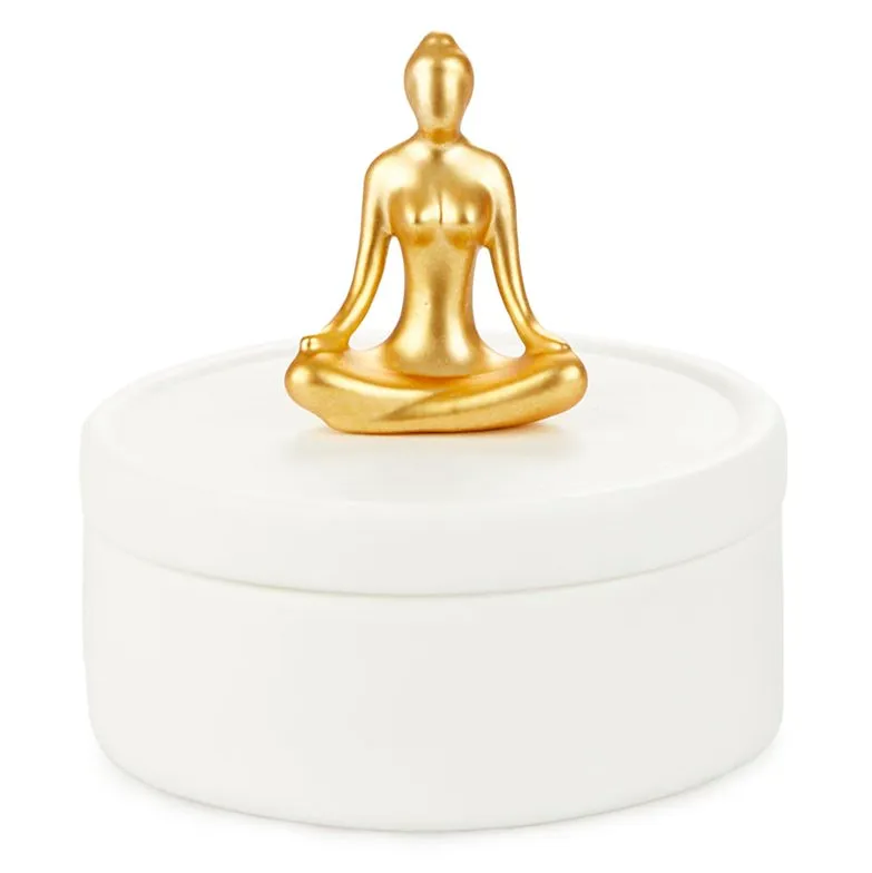 Balvi Dóza na šperky Yoga 27542, porcelán, v.10,9 cm