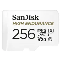 Pamäťová karta SanDisk MicroSDXC 256GB High Endurance Video U3 V30 + SD adaptér