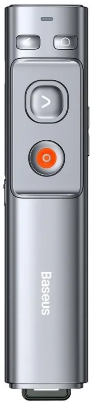 Prezentátor Baseus Orange Dot Wireless Presenter Red Laser, Grey