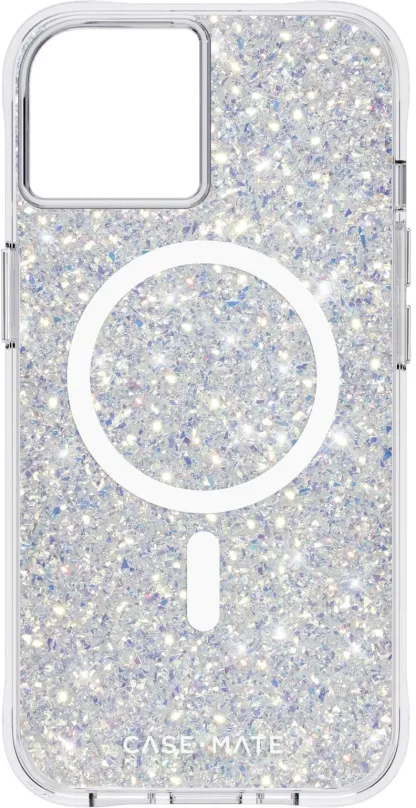 Kryt na mobil Case Mate Twinkle Stardust MagSafe iPhone 14, pre Apple iPhone 14, materiál