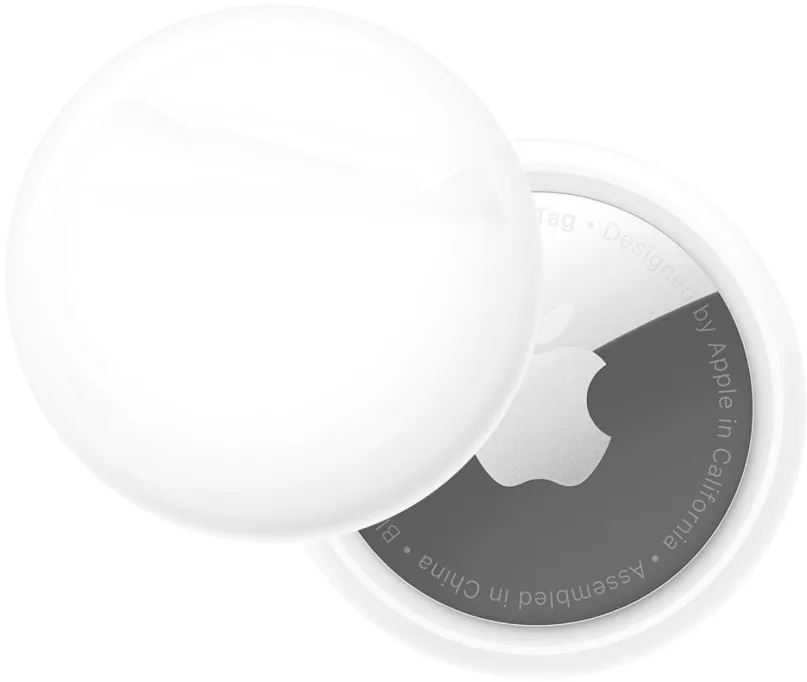 Ochranná fólia FIXED Invisible Protector pre Apple AirTag predná + zadná strana 2 sety v balení číra