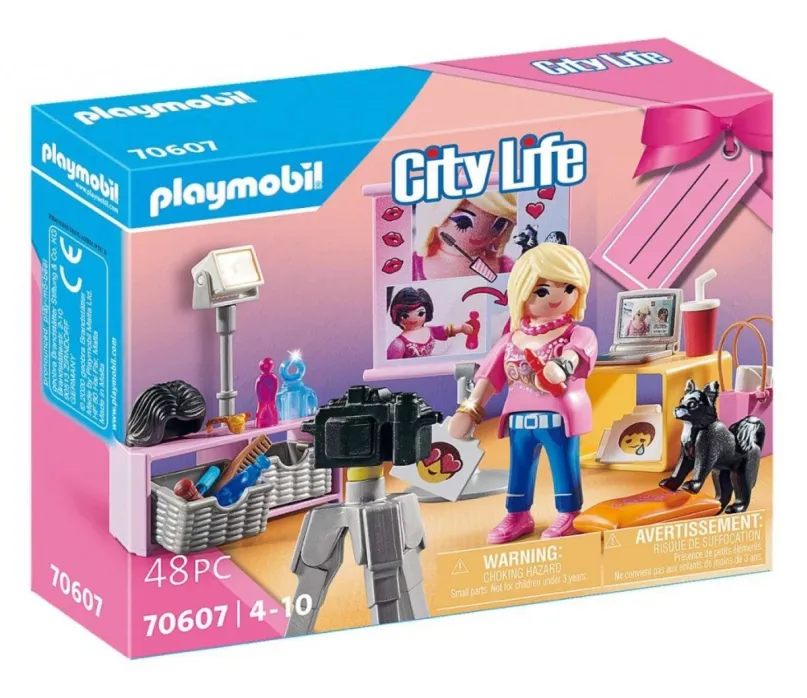 PLAYMOBIL® City Life 70607 Darčekový set Influencerka
