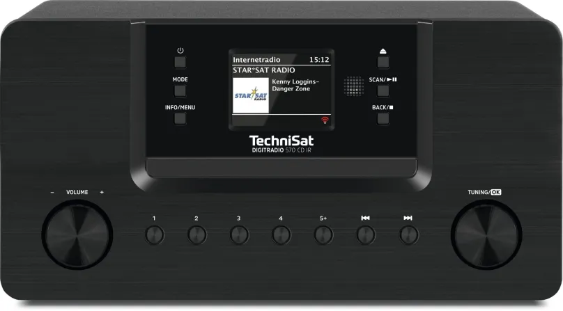Rádio TechniSat DIGITRADIO 570 CD IR čierna