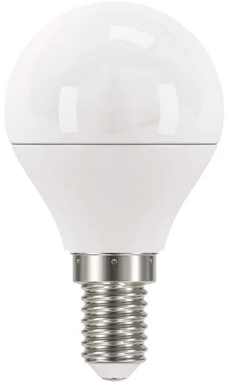LED žiarovka EMOS LED žiarovka True Light Mini Globe 4,2 W E14 teplá biela