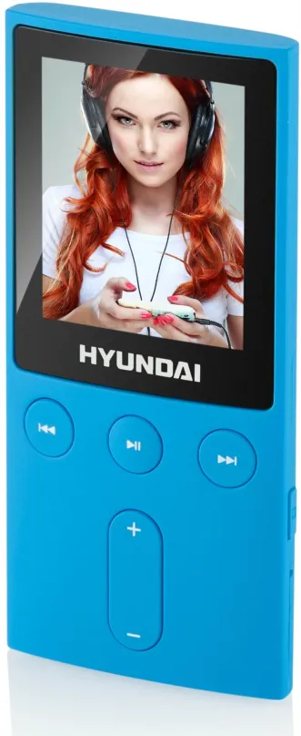 MP4 prehrávač Hyundai MPC 501 FM 4GB modrý
