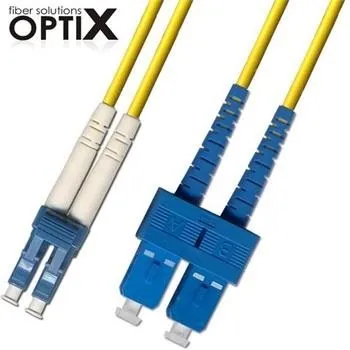 Dátový kábel OPTIX LC-SC Optický patch cord 09/125 5m G.657A