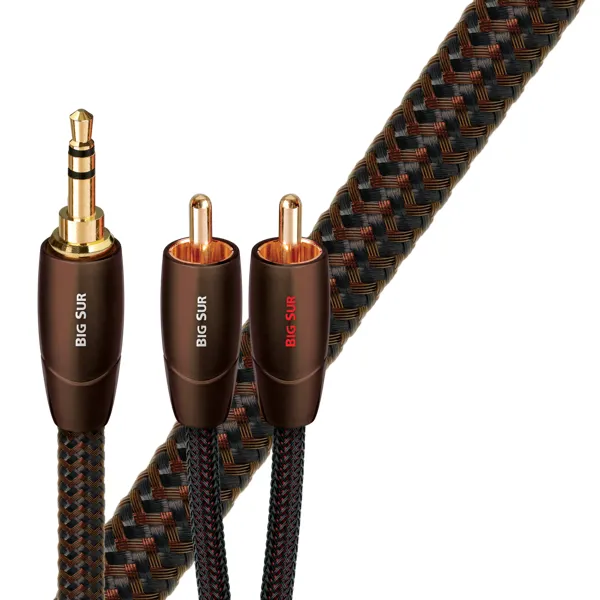 Audioquest Big Sur JR 0,6 m - audio kábel 1 x 3,5 mm - 2 x RCA