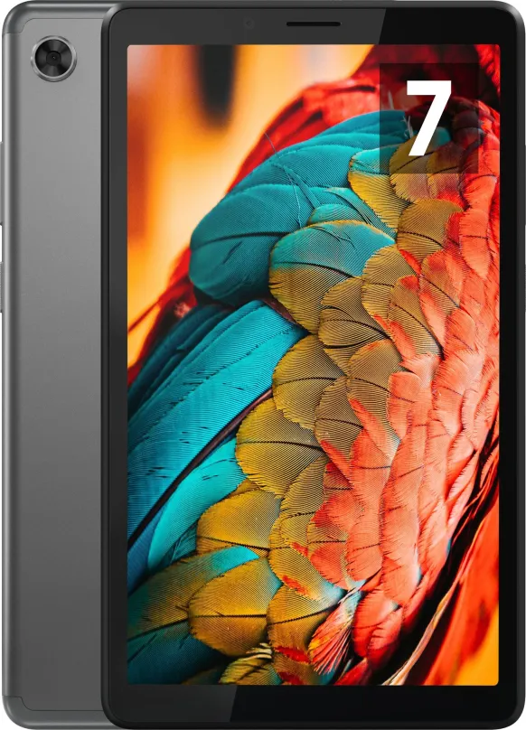 Tablet Lenovo Tab M7 (3rd Gen) 2GB + 32GB Iron Grey + obal Lenovo Kids Bumper, displej 7&q