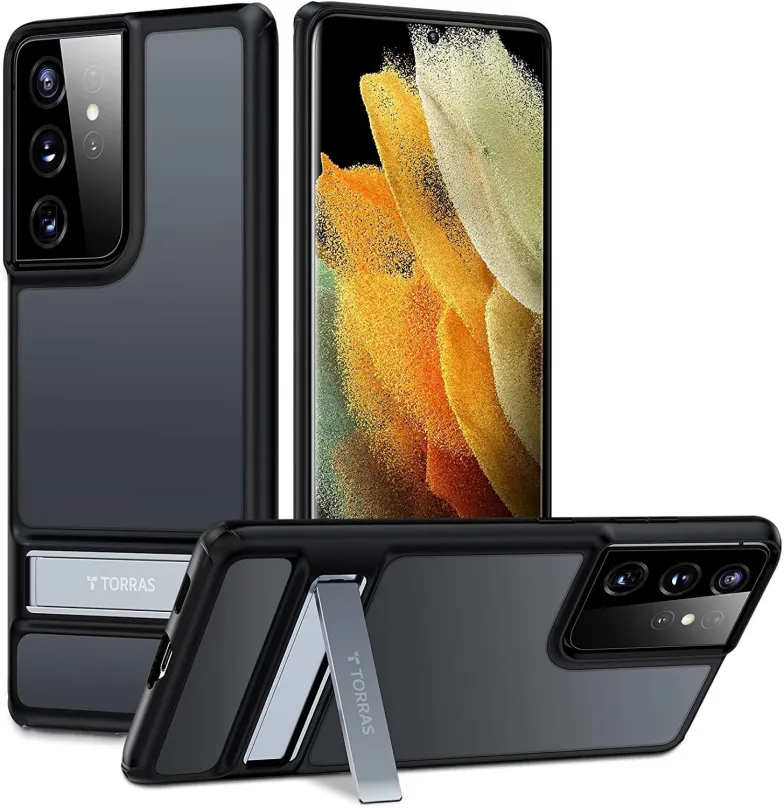 Puzdro na mobil Torras MarsClimber pre Samsung Galaxy S21 Ultra Black