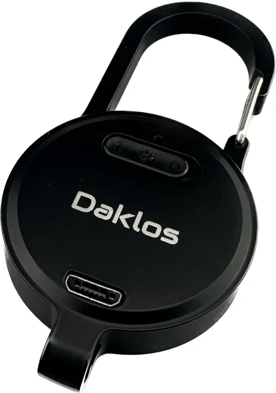 Diktafón Daklos Spydon 32 GB vo forme prívesku s karabínou