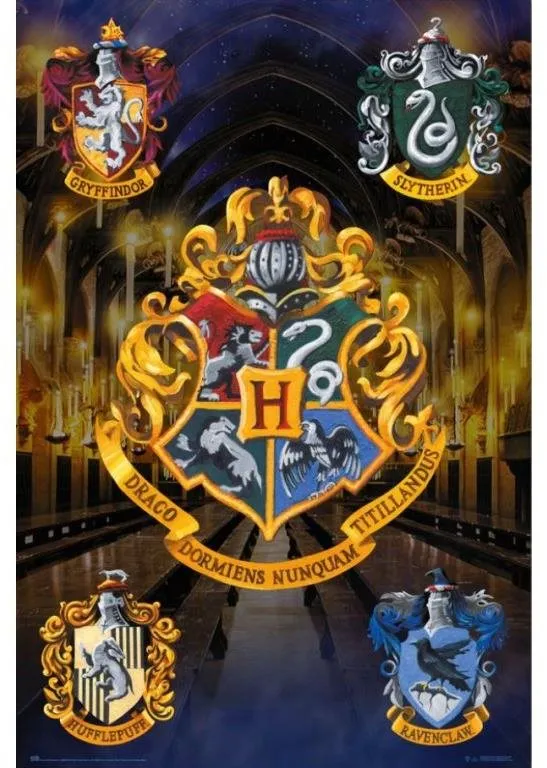 Plagát Harry Potter - Hogwarts - plagát