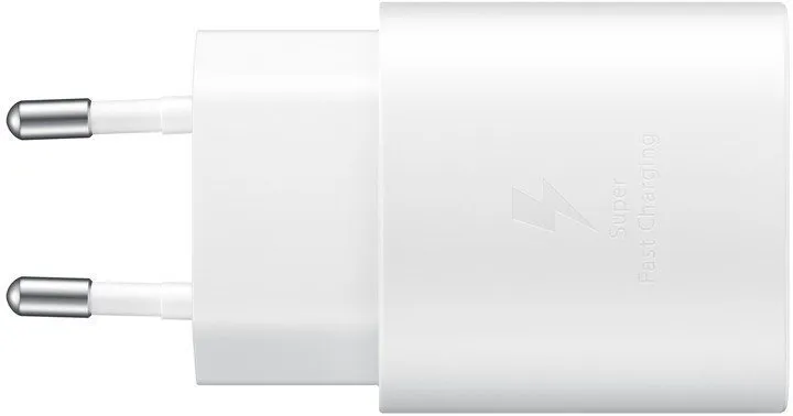 Nabíjačka do siete Samsung Nabíjačka s podporou rýchlonabíjania (25W) s káblom biela