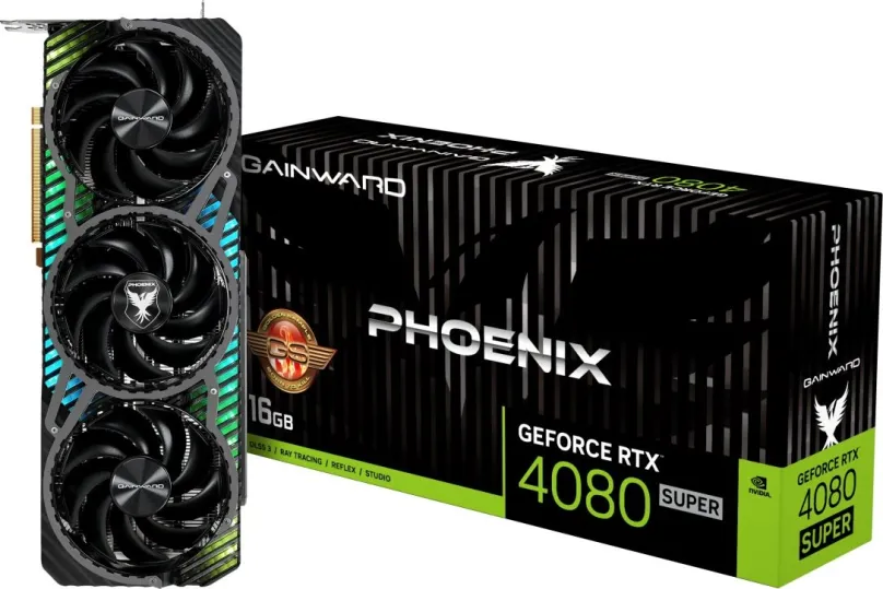 Grafická karta GAINWARD GeForce RTX 4080 SUPER Phoenix GS 16 GB GDDR6X, 16 GB GDDR6X (2240