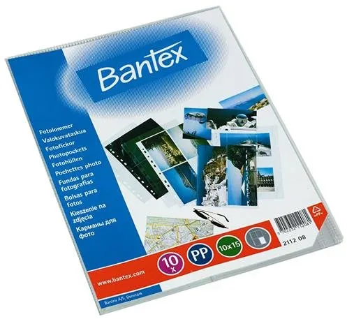 Eurofólia BANTEX A4/100, na foto 10 x 15 cm - balenie 10 ks