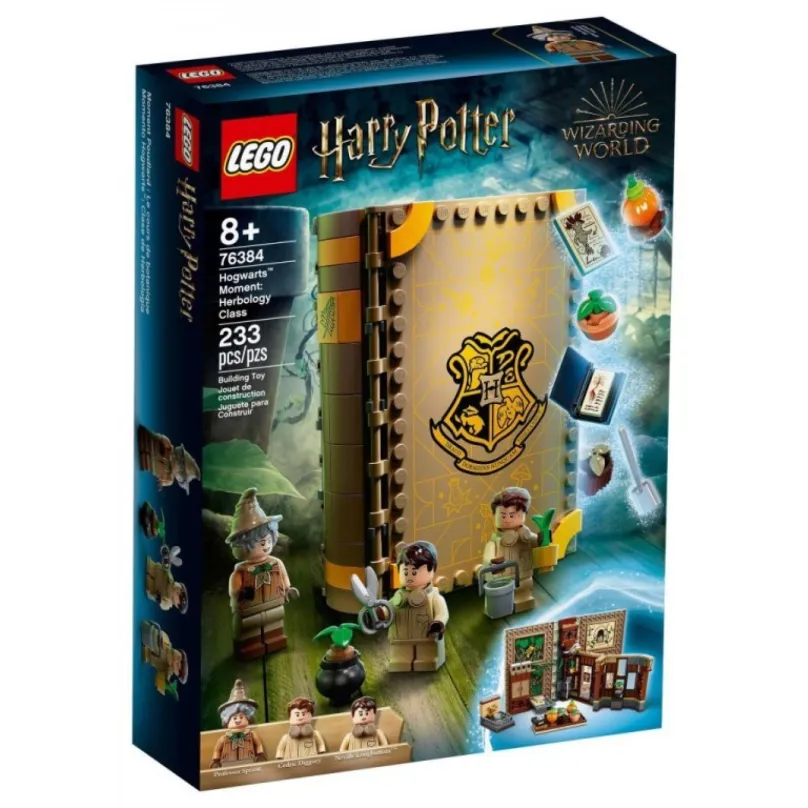 LEGO stavebnice LEGO Harry Potter TM 76384 Kúzelné momenty z Rokfortu: Hodina bylinkárstva