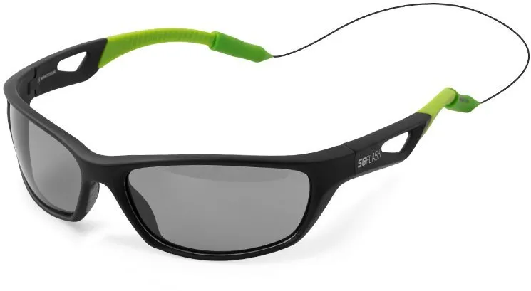 Cyklistické okuliare Delphin Polarizačné okuliare SG Flash Šedá sklá