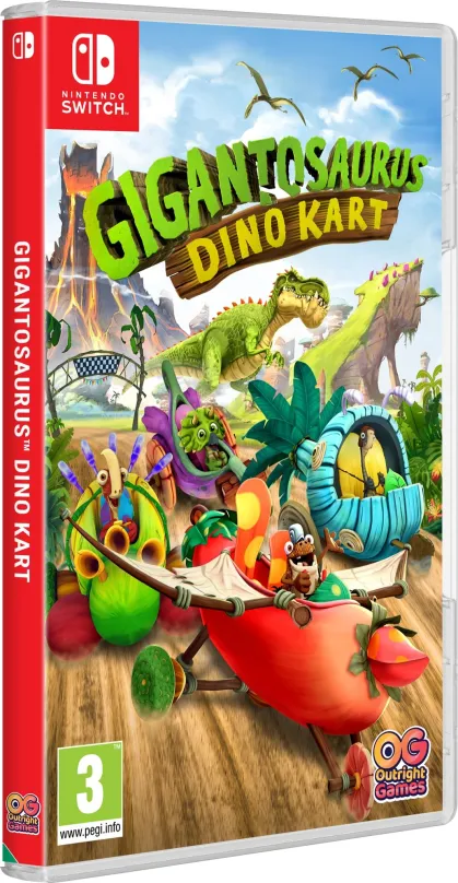 Hra na konzole Gigantosaurus: Dino Kart - Nintendo Switch