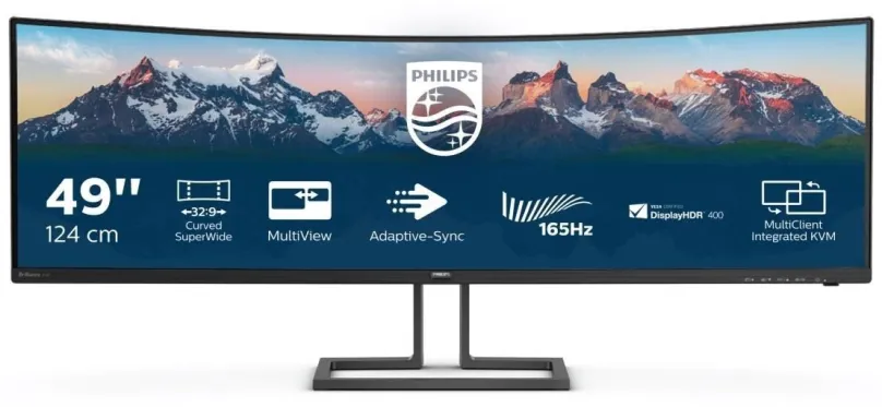 LCD monitor 49" Philips 498P9Z Gaming