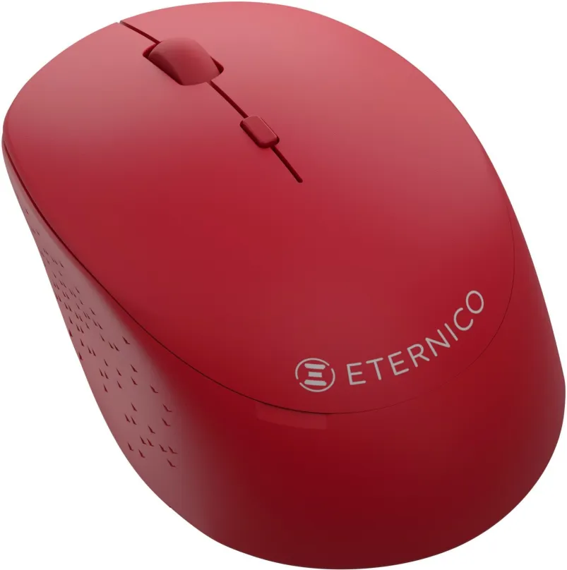 Myš Eternico Wireless 2.4 GHz Basic Mouse MS100 červená, bezdrôtová, optická, 800 - 1200 -