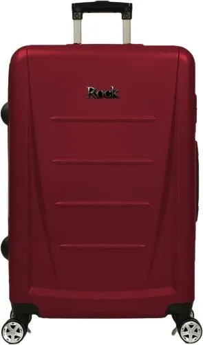 Cestovný kufor Rock TR-0229-L ABS - červená