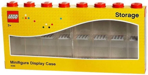 Stavebnice LEGO Zberateľská skrinka na 16 figúrok - červená