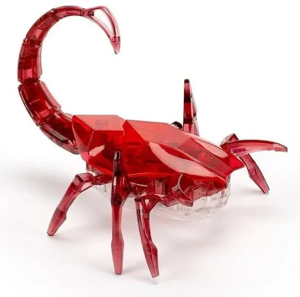 Mikrorobot Hexbug Scorpion červený, , batérie 3× AG13 sú súčasťou balenia, vhodné od 8 rok