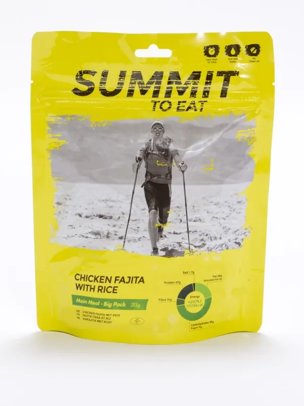 MRE Summit To Eat - Kurča Fajita s ryžou - big pack